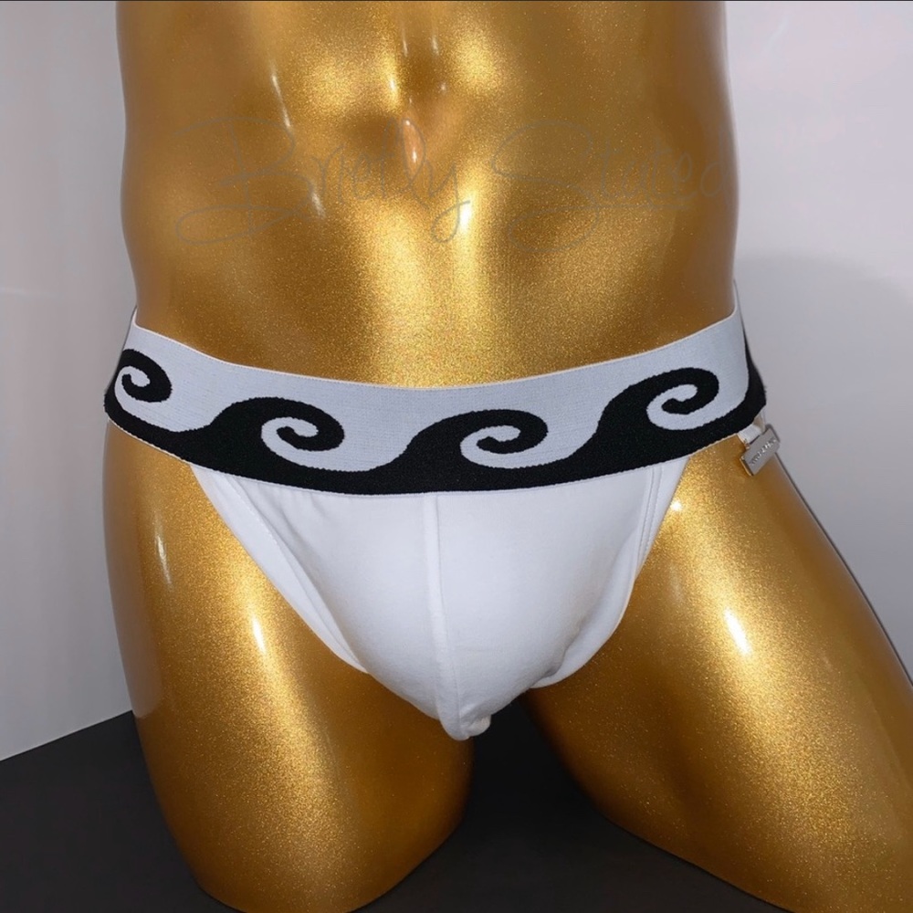 Modus Vivendi White Iconic Jockstrap (Small)